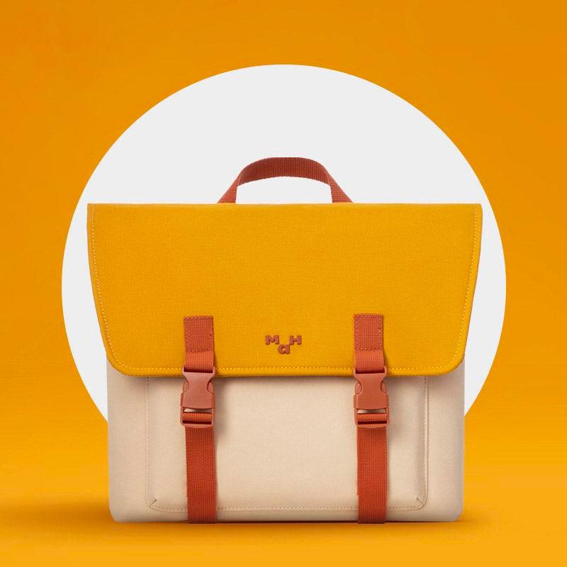 MaH Oli - Sac à Dos Jaune Avoine | Classic Color | Maxi