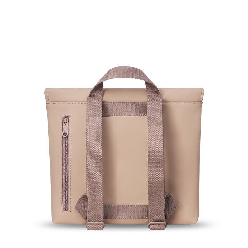 MaH Oli - Sac à Dos Rose Cendre | Cuir Vegan | Maxi