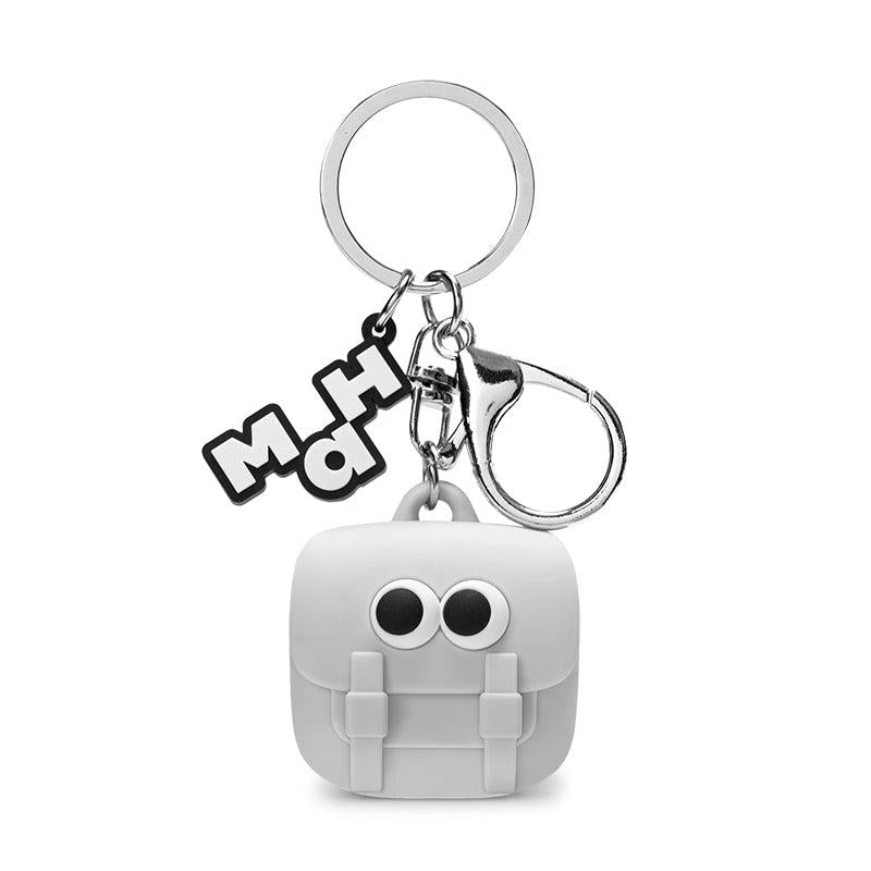 MaH Porte-clé Gris Clair
