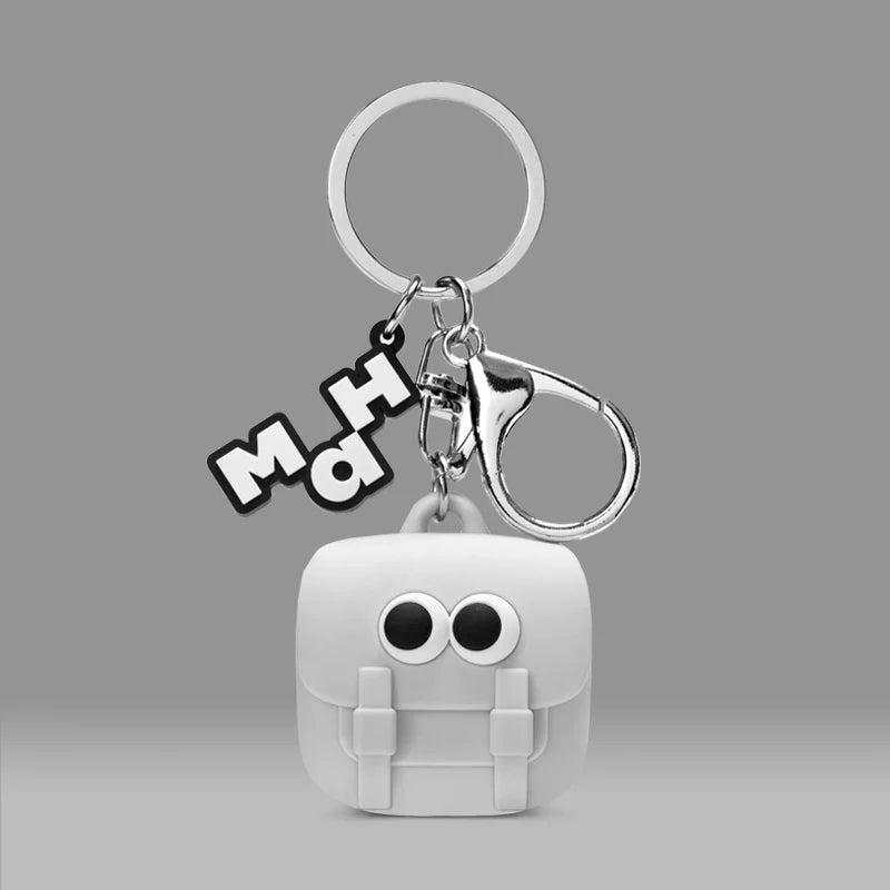 MaH Porte-clé Gris Clair