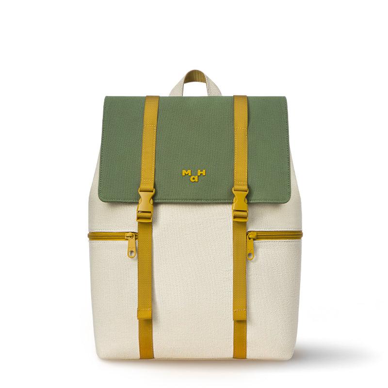 MaH Siro - Sac à Dos Vert Avoine | Recycloth