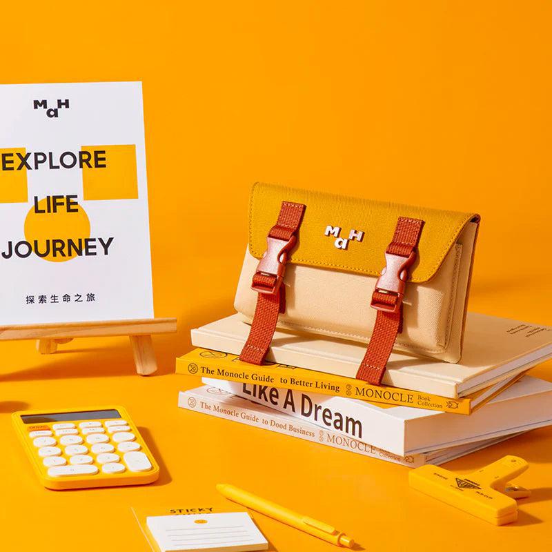 MaH Trousse Scolaire Jaune Avoine | Classic Color