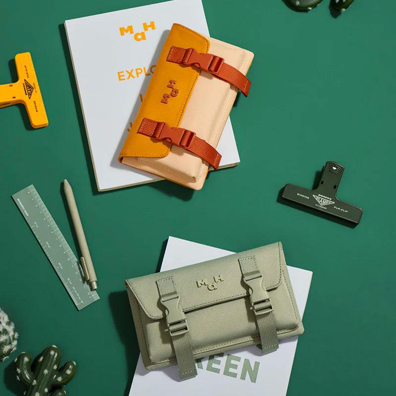 MaH Trousse Scolaire Vert Cactus