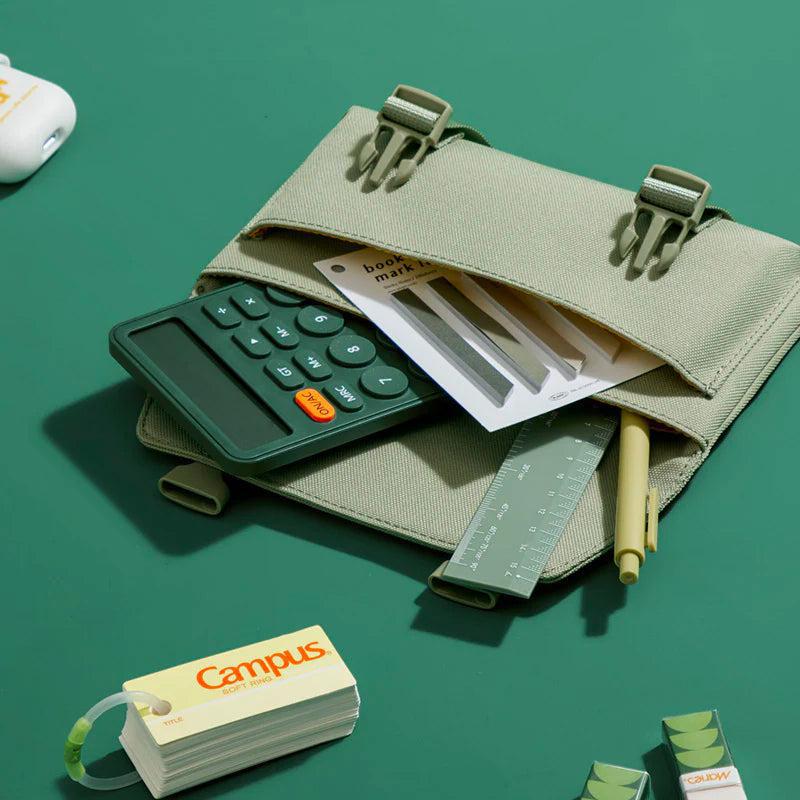 MaH Trousse Scolaire Vert Cactus