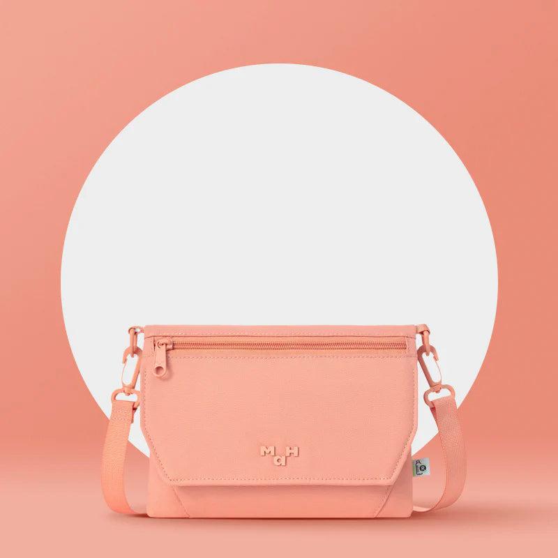 MaH Young Cross - Sac bandoulière Rose Glacier | Recycloth