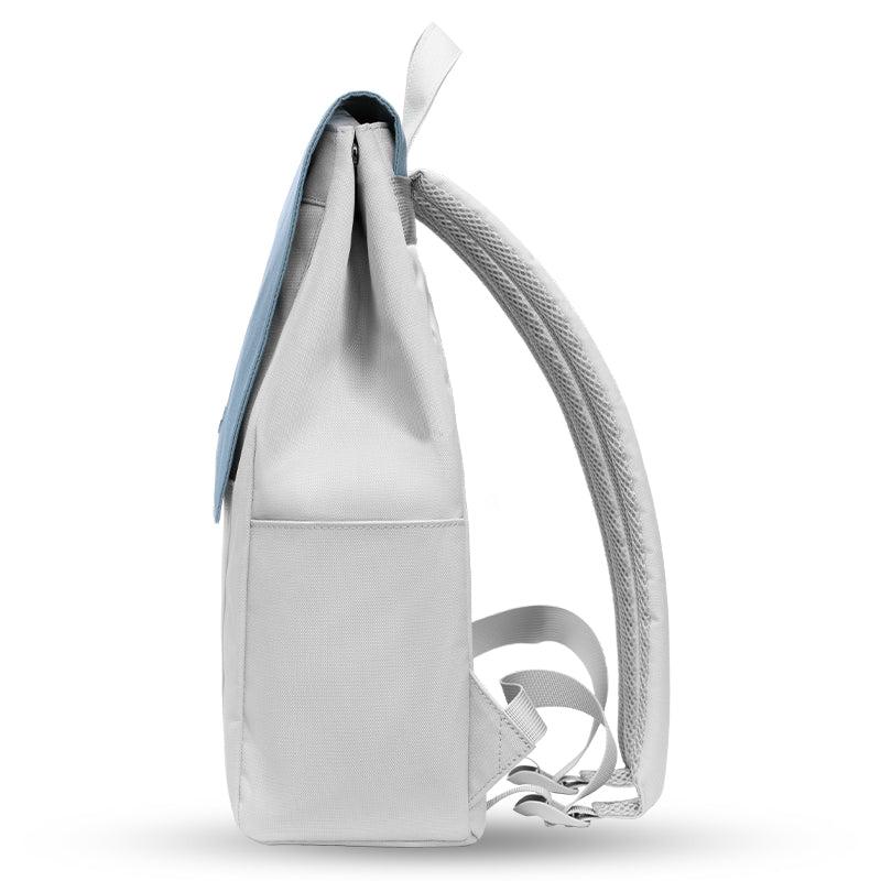 MaH Young Duo - Sac à Dos Bleu Céleste - Gris Clair | Medium