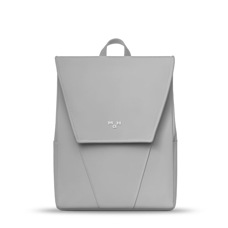 MaH Young - Sac à Dos Gris clair | Cuir Vegan | Medium