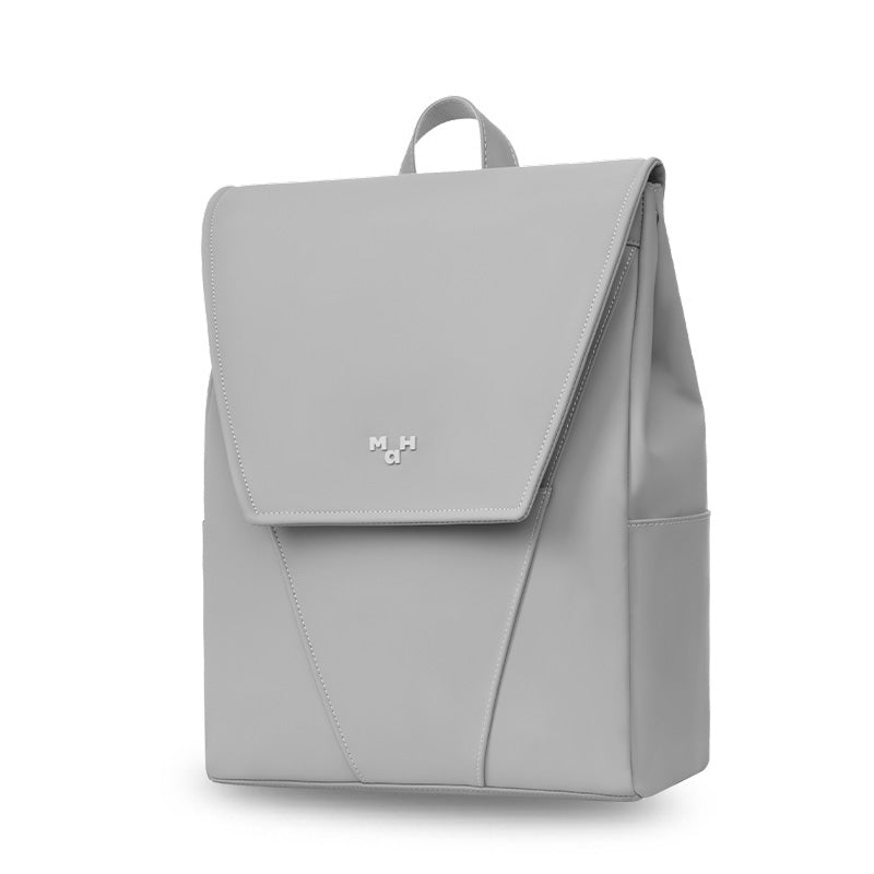MaH Young - Sac à Dos Gris clair | Cuir Vegan | Medium