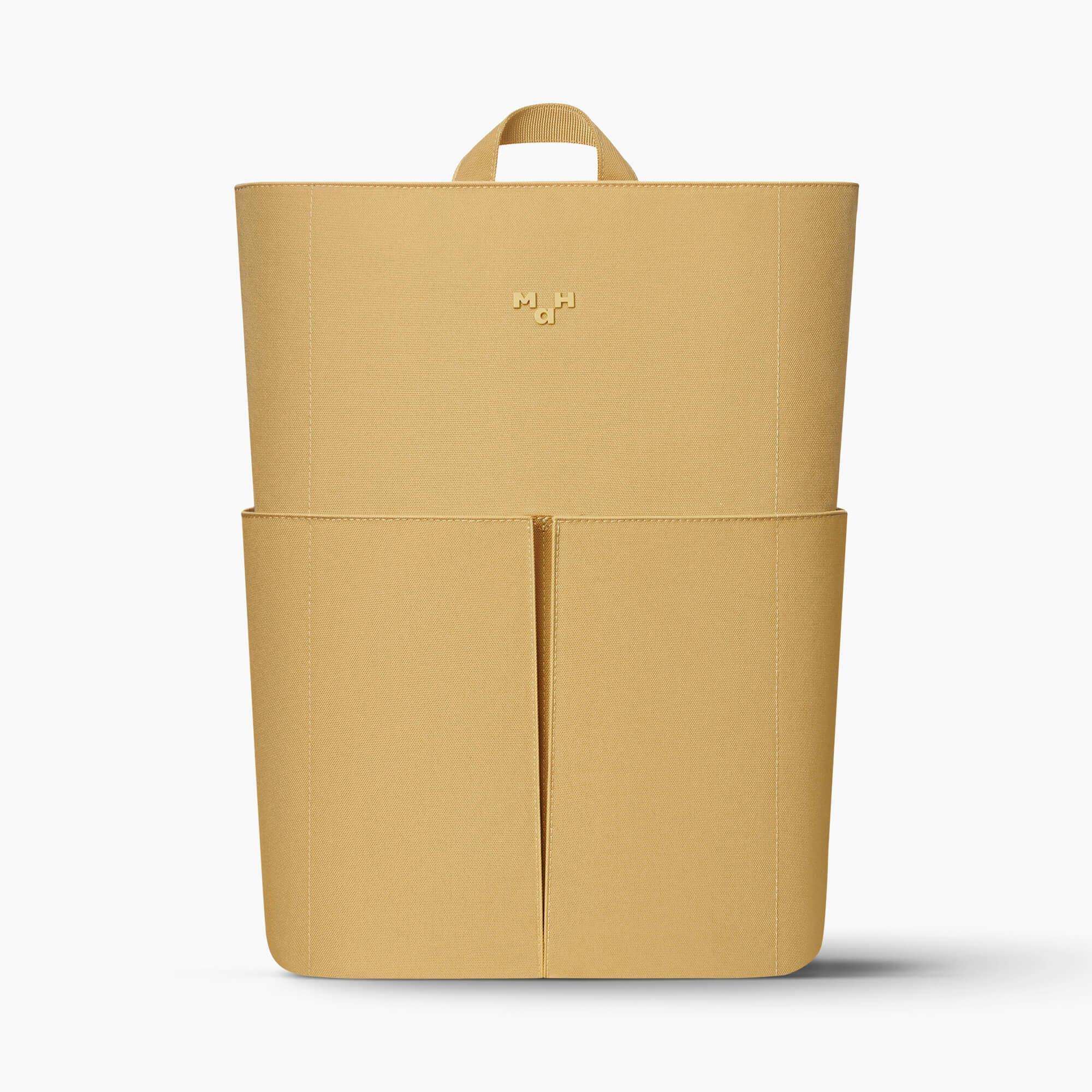 Minimalist Yellow Laptop Backpack