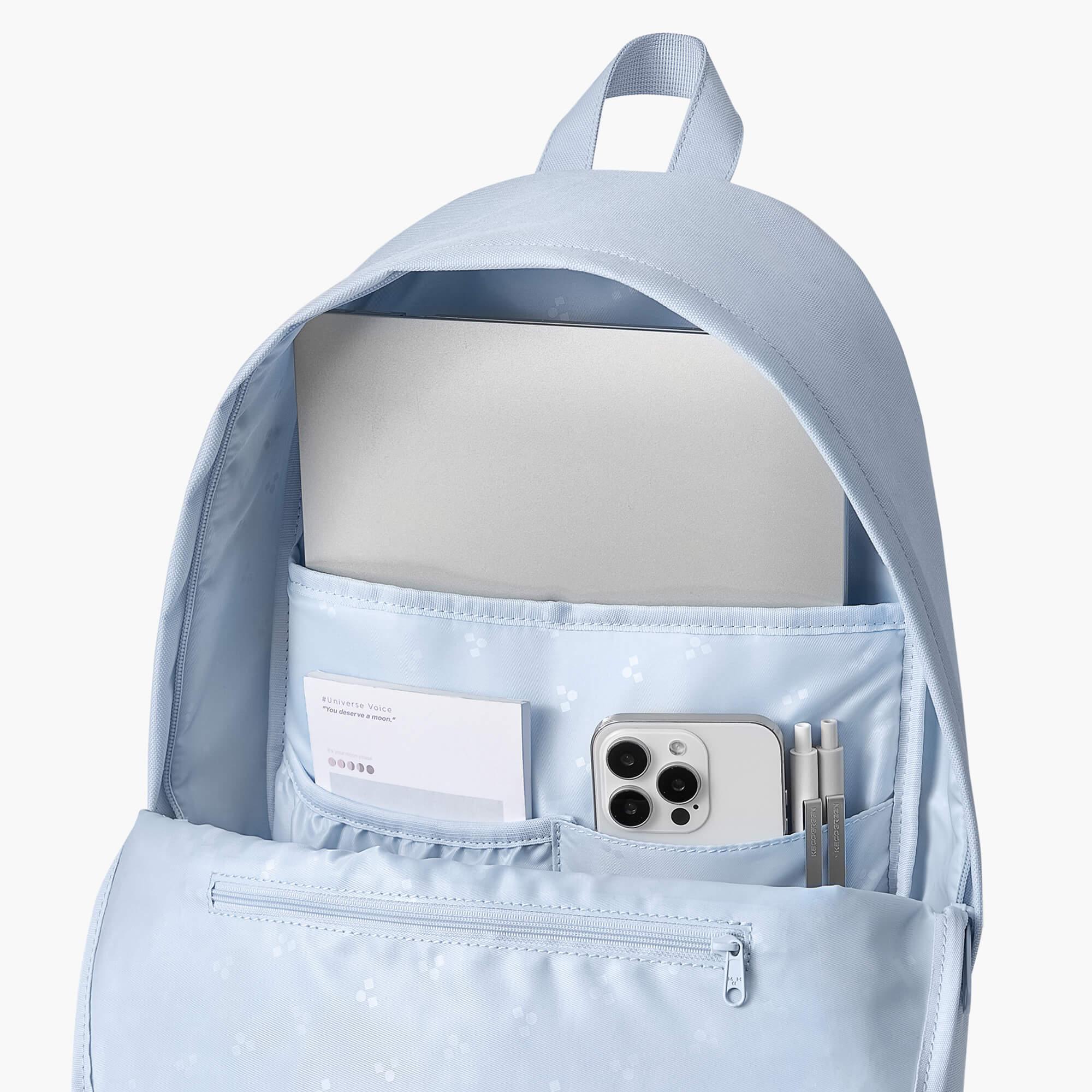 Student Laptop Backpack in Cloud Blue