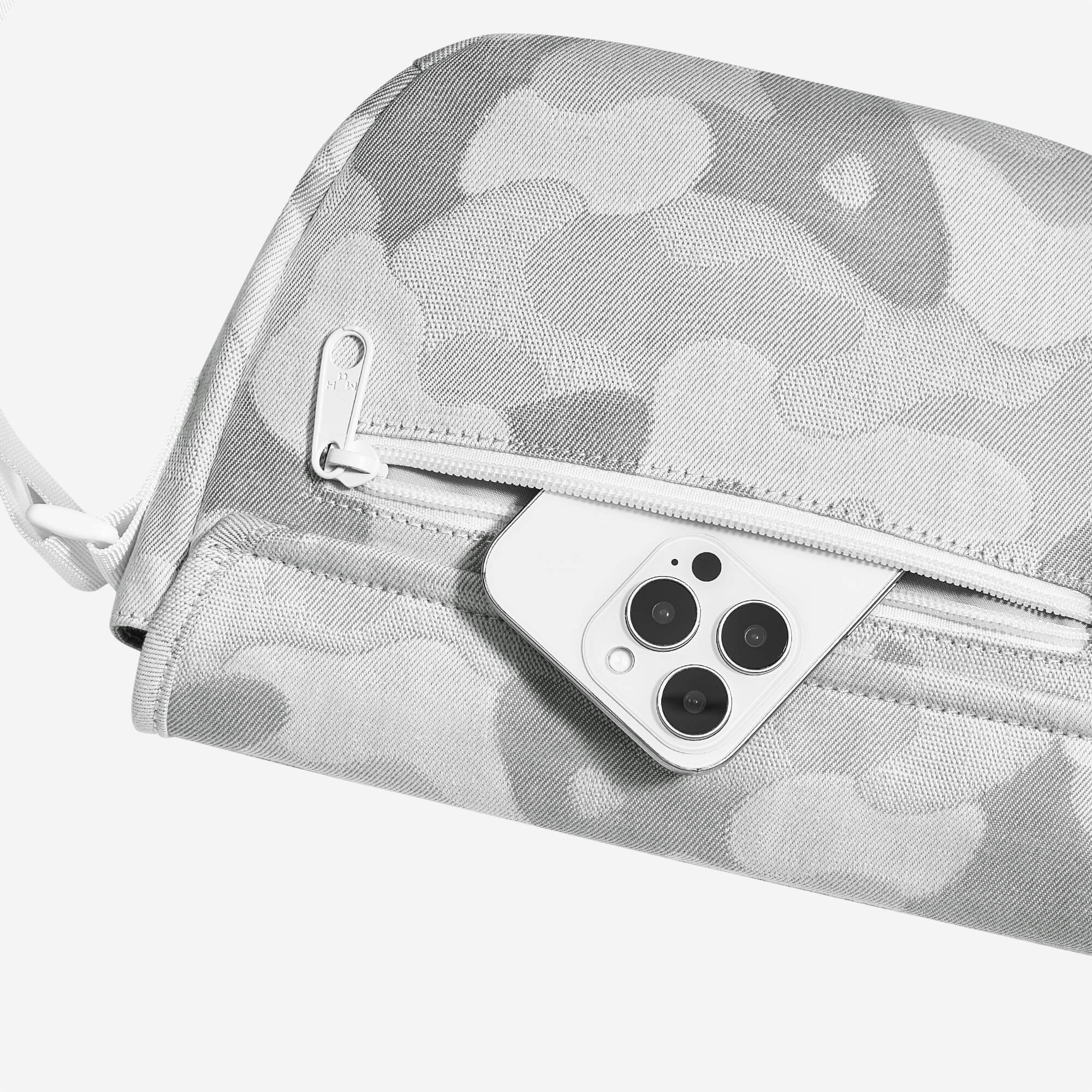MaH Young Shuttle - Sac à Bandoulière | Camouflage Denim Gris