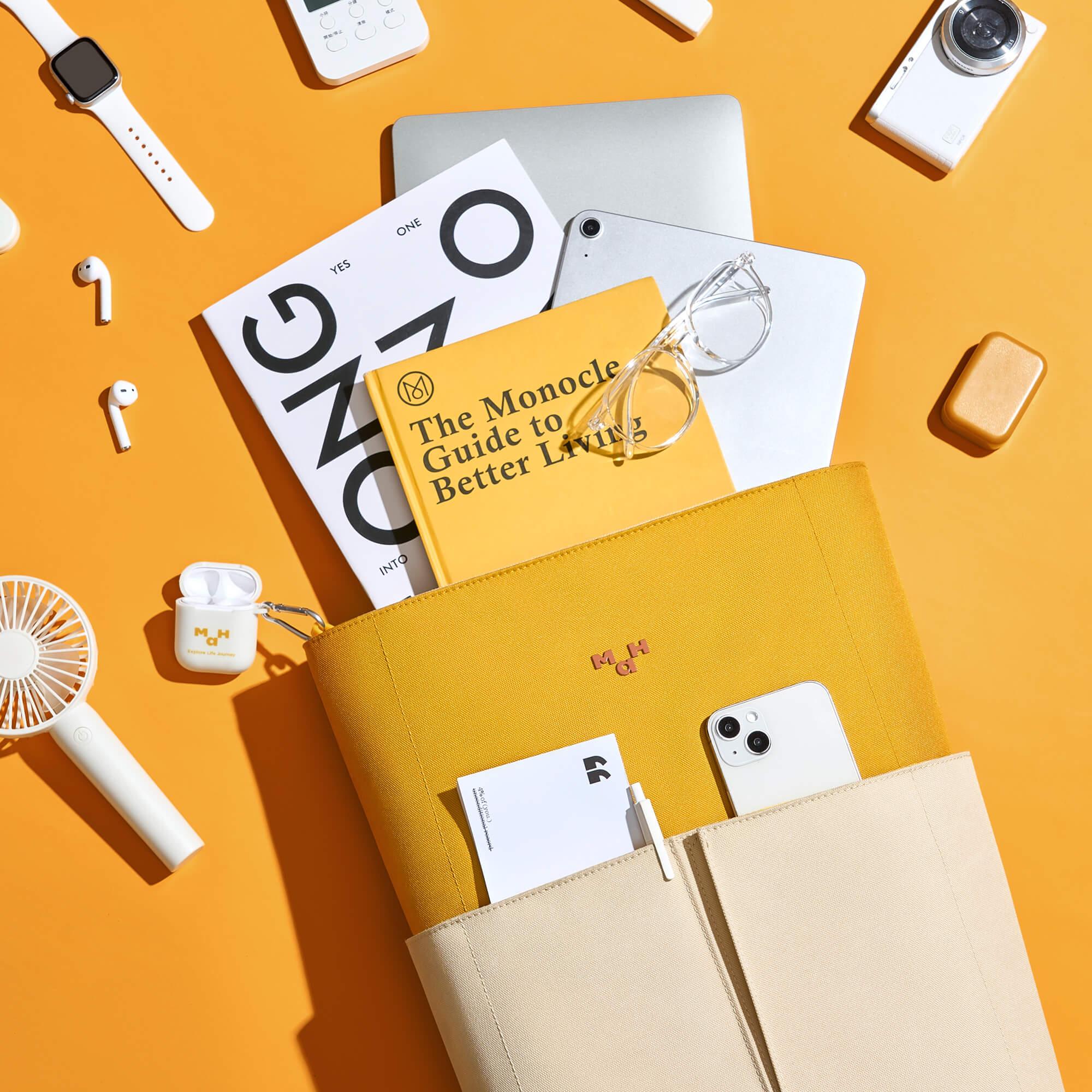 MaH Line - Sac à Dos Jaune Avoine | Classic Color | C-600