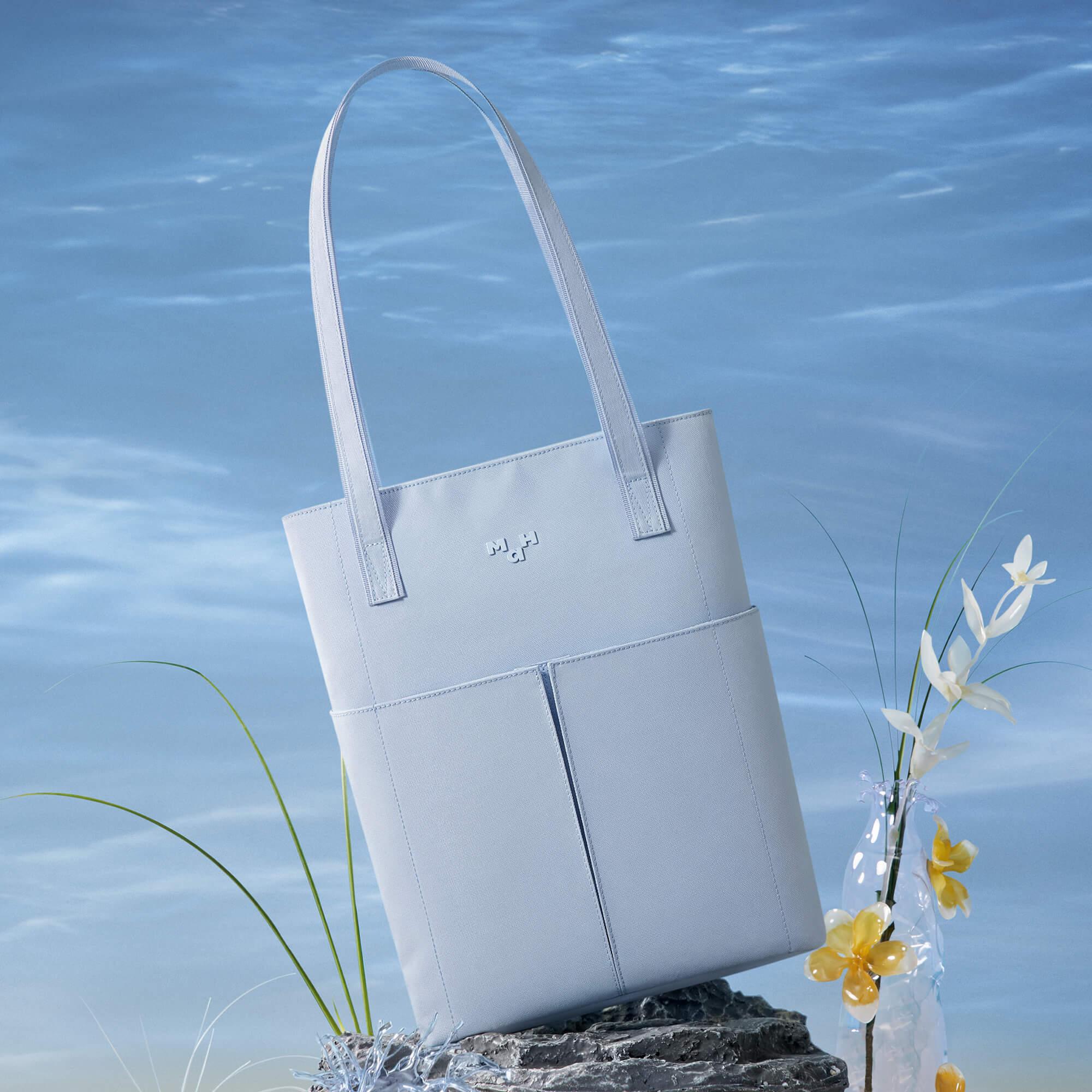 MaH Line - Cabas Cloud Blue | Cuir Vegan