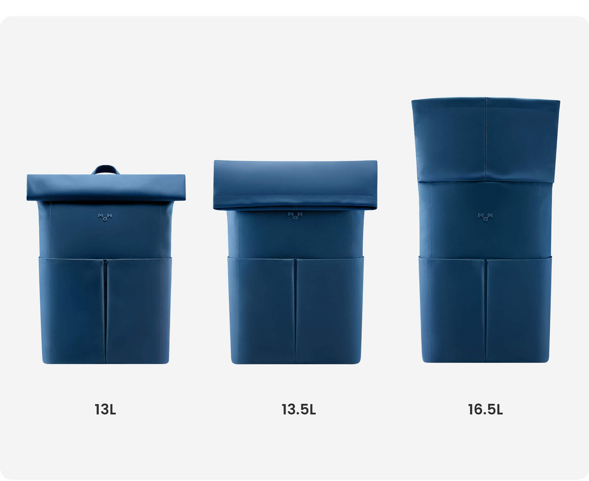 MaH Line Rolltop PU - capacite extensible