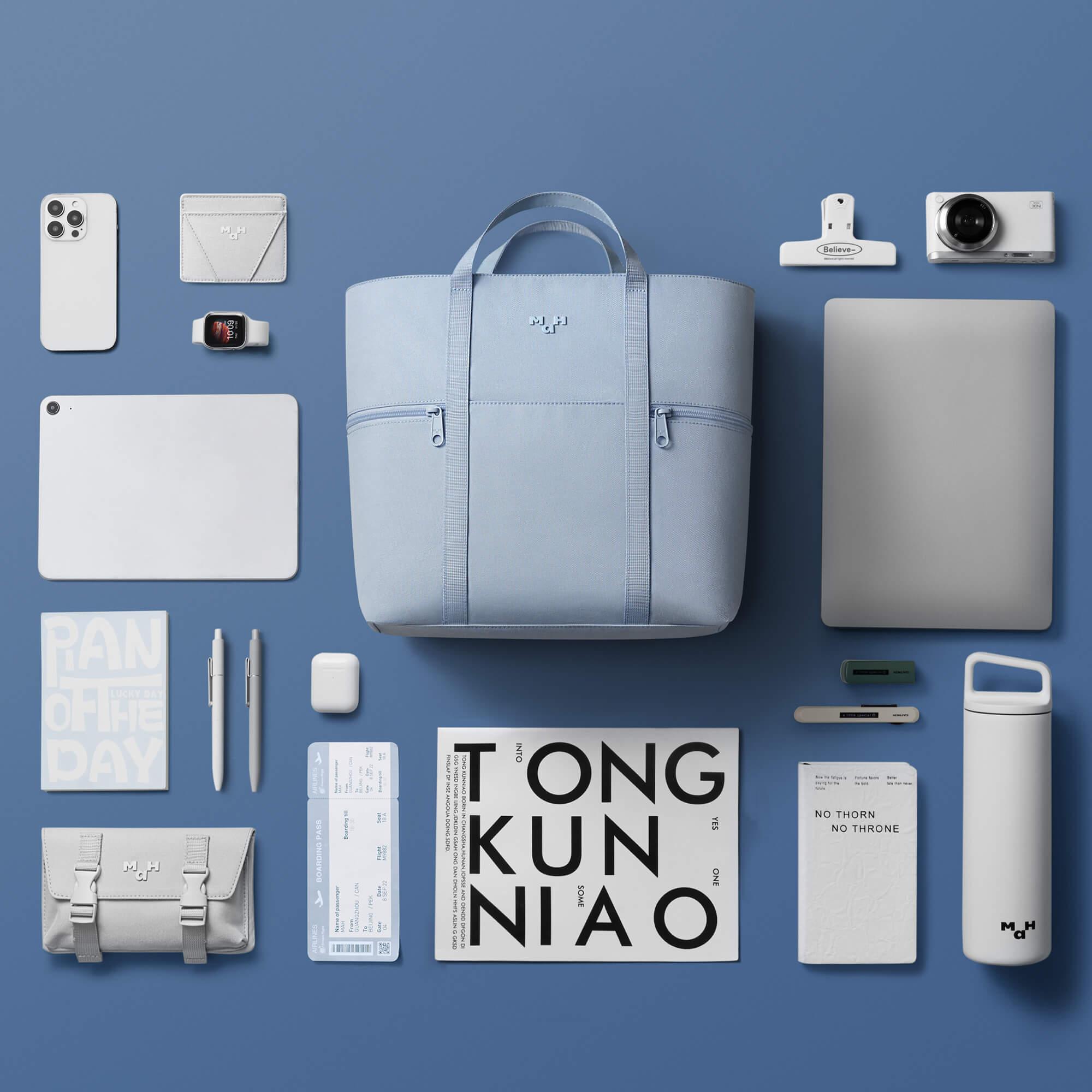 MaH Siro Tote - Sac à Double Usage | Cloud Blue