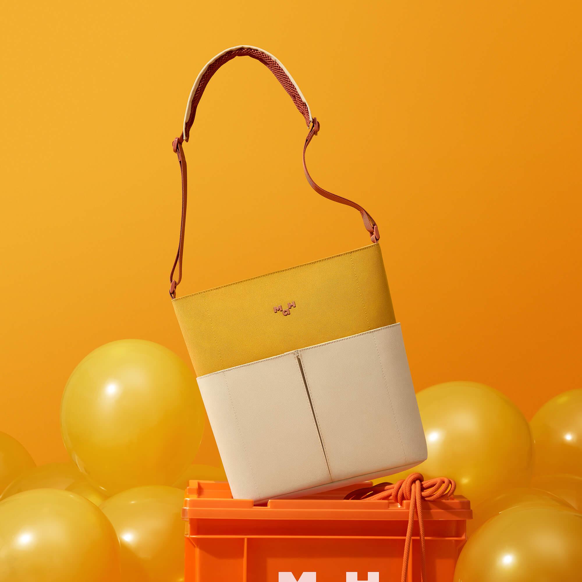 MaH Line Cross - Sac à Bandoulière Jaune Avoine | Classic Color | C-600