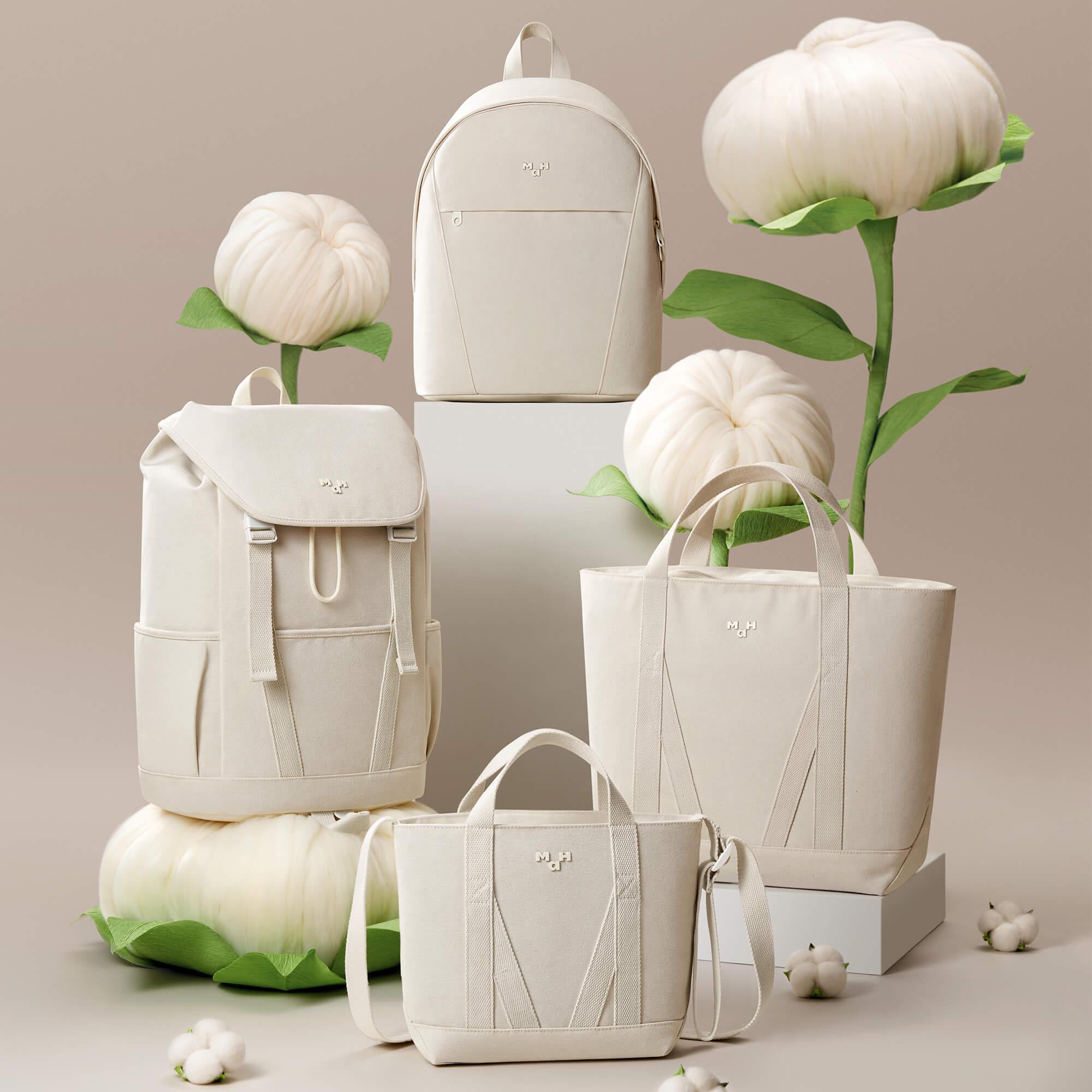 MaH Young Tour - Sac à Dos Beige | Recycloth