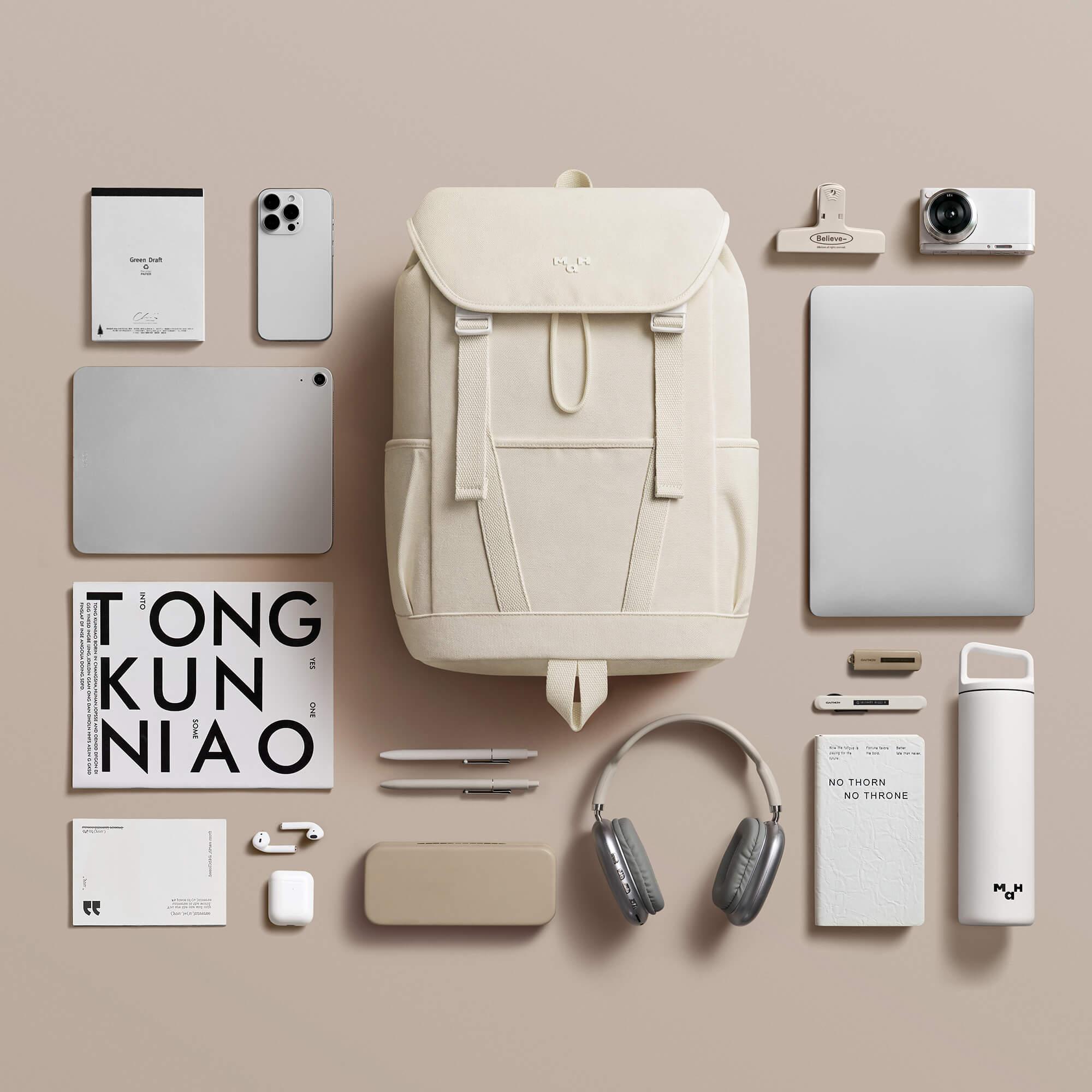 MaH Young Tour - Sac à Dos Beige | Recycloth