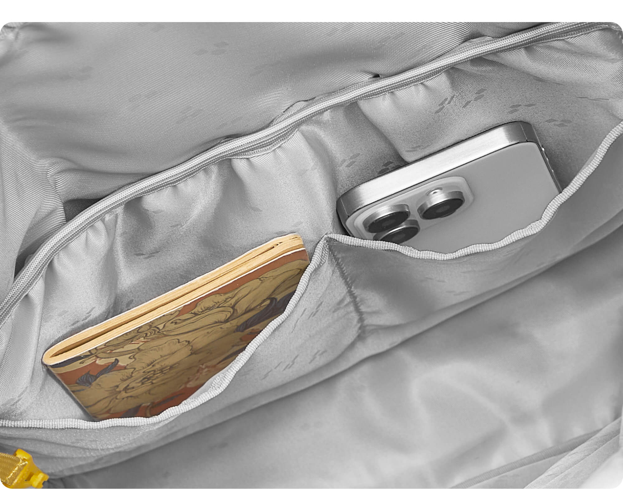 MaH Line Rolltop - deux poches manchon et poche zippee