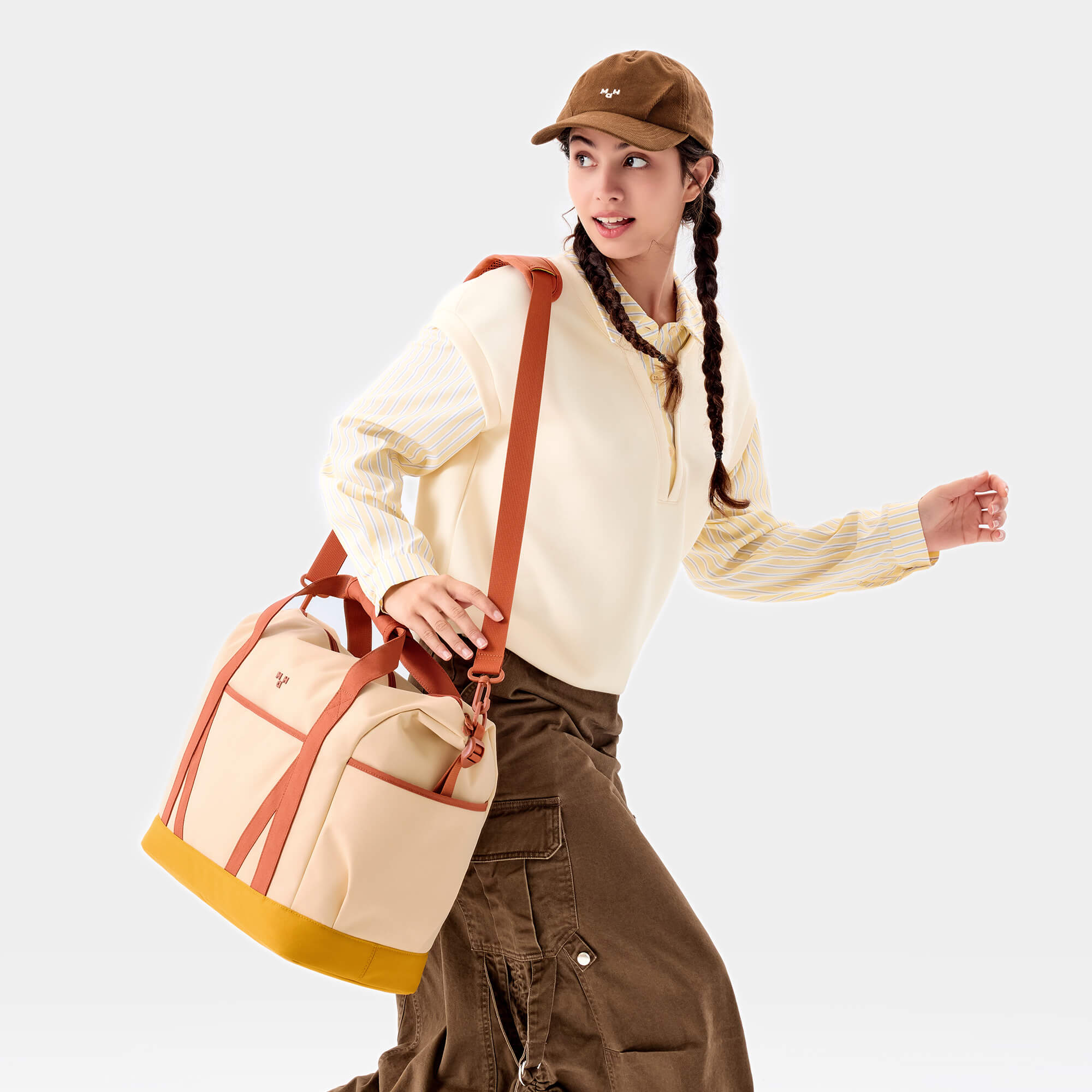 MaH Tour Weekender - Sac de Voyage Jaune Avoine | Classic Color
