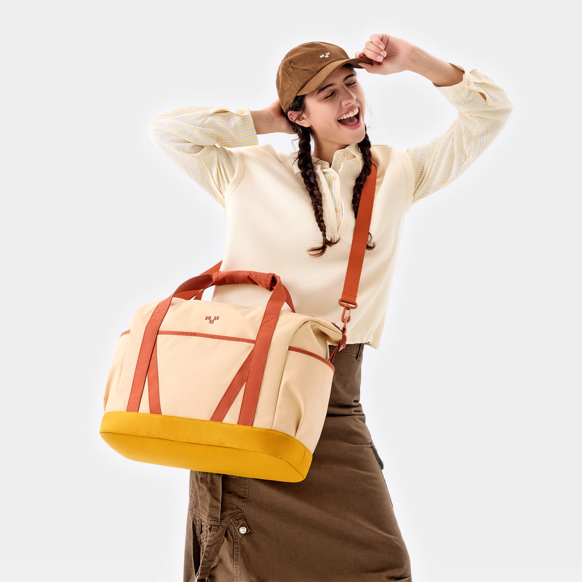 MaH Tour Weekender - Sac de Voyage Jaune Avoine | Classic Color