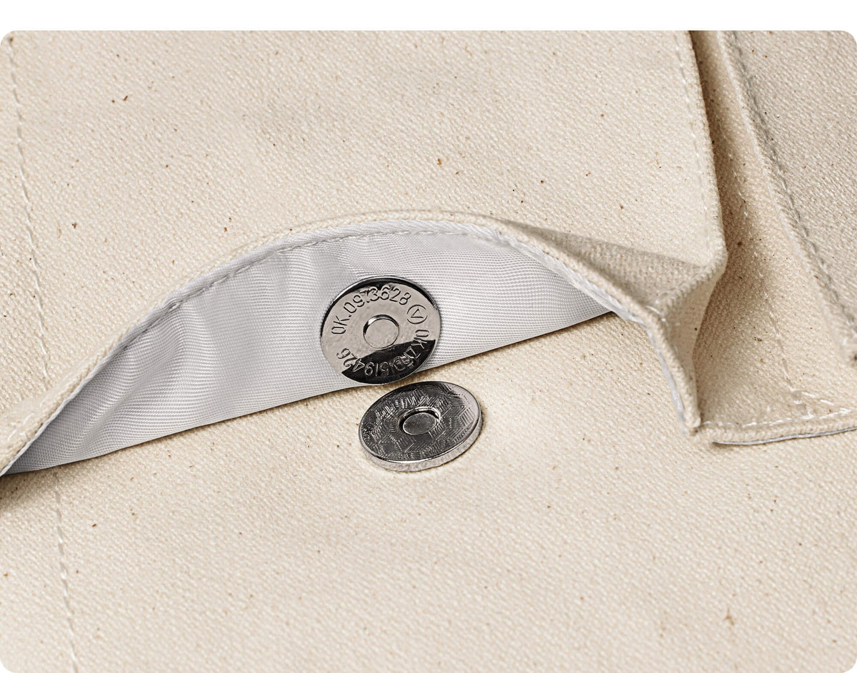 MaH Line Cross Canvas - larges poches avant a bouton magnetique