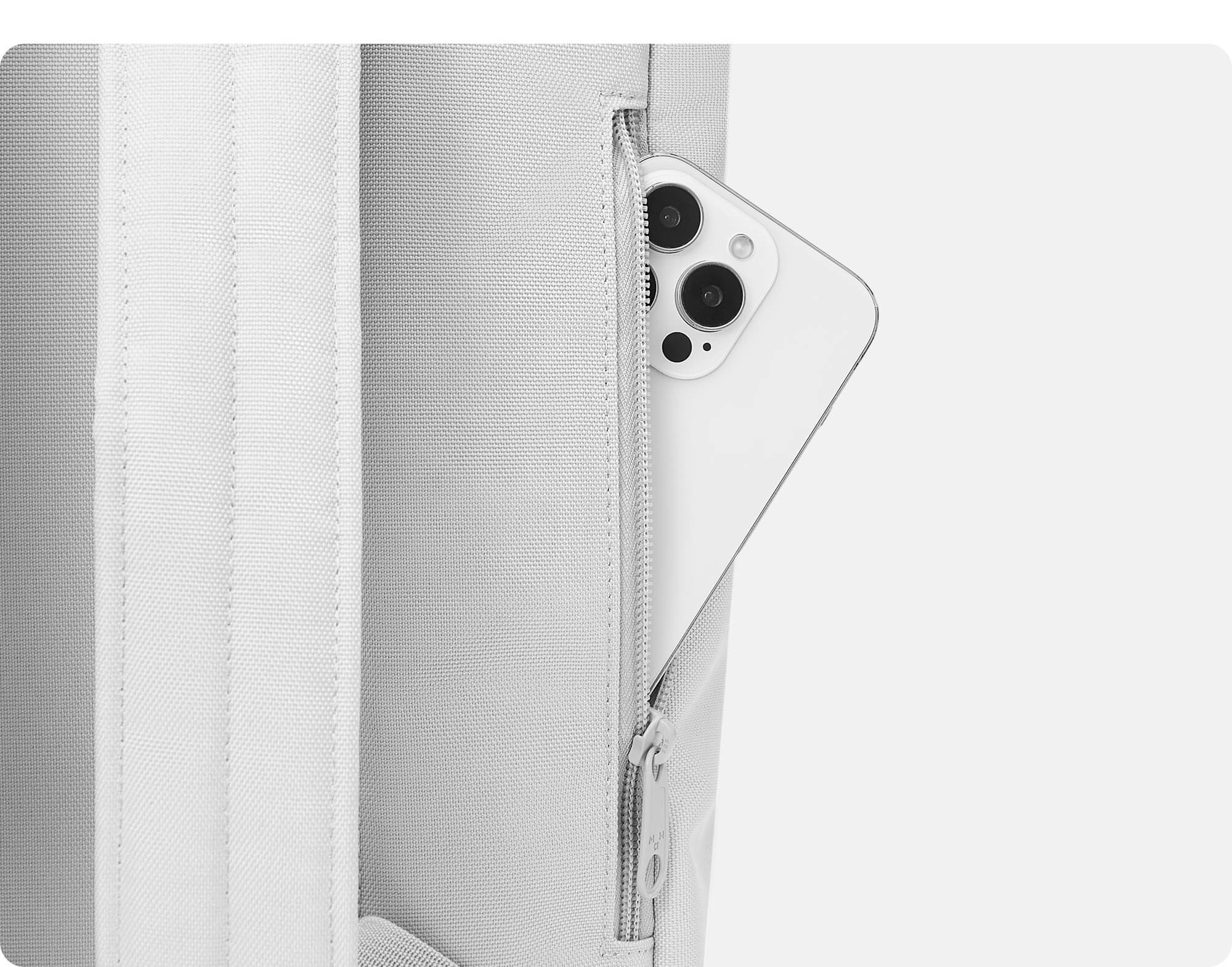 MaH Line Rolltop - poche zippee dorsale