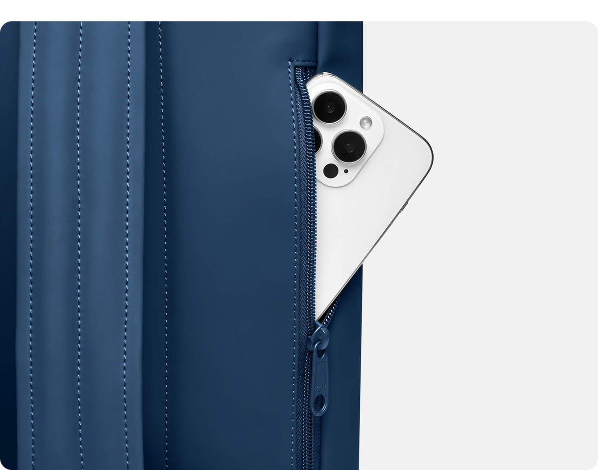 MaH Line Rolltop PU - poche zippee dorsale