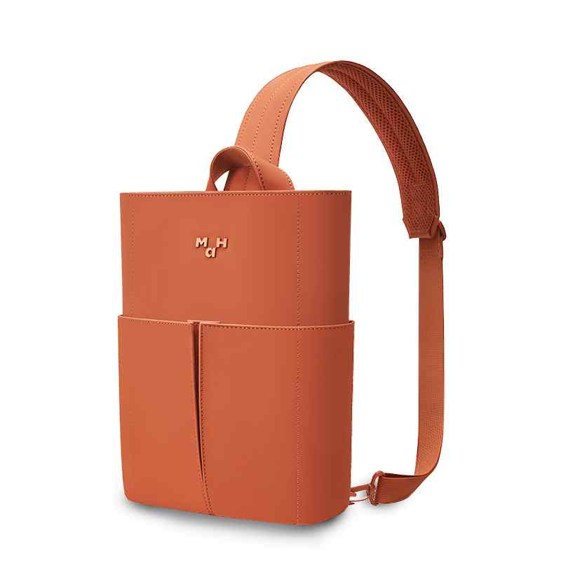 MaH Line - Sling Bag Caramel | Cuir Vegan