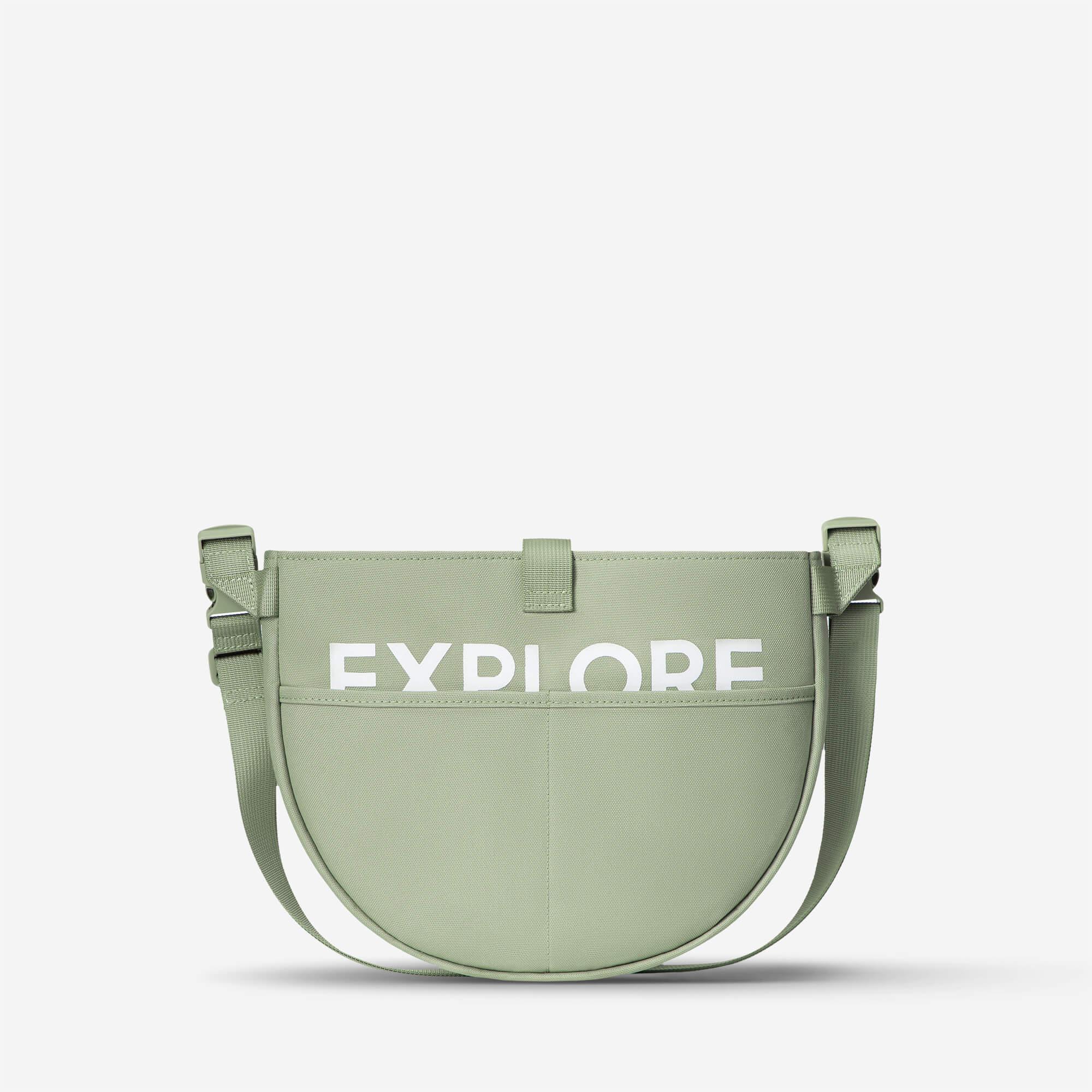 Green Crossbody Flying Discs Bag