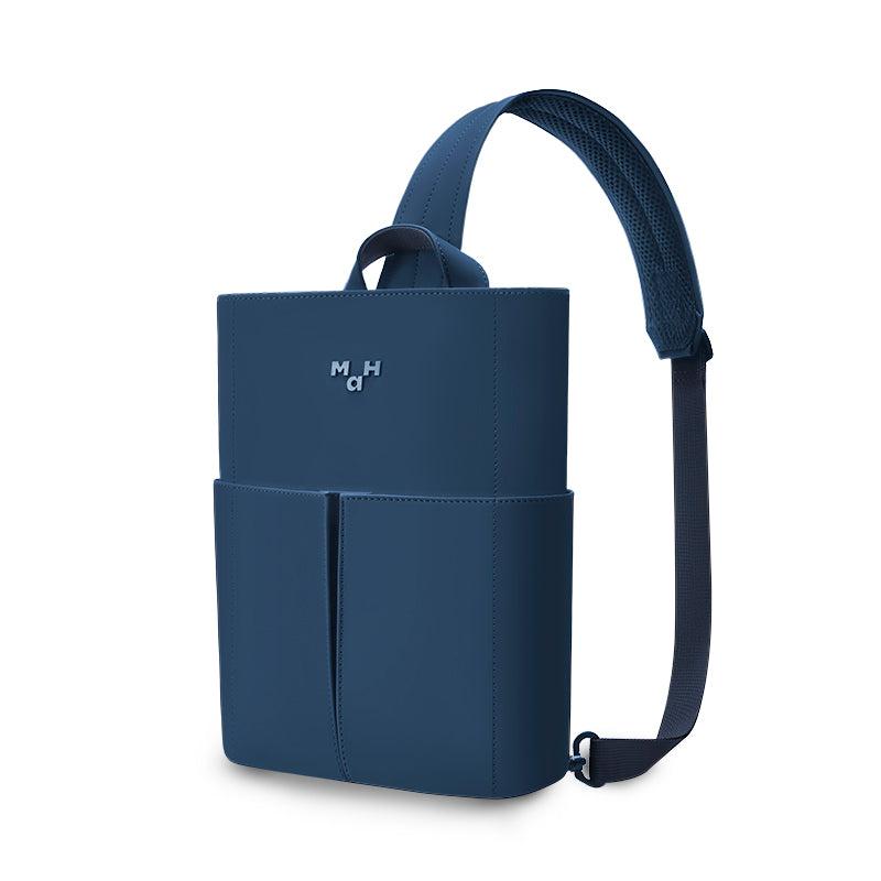 MaH Line - Sling Bag Bleu Nuit | Cuir Vegan