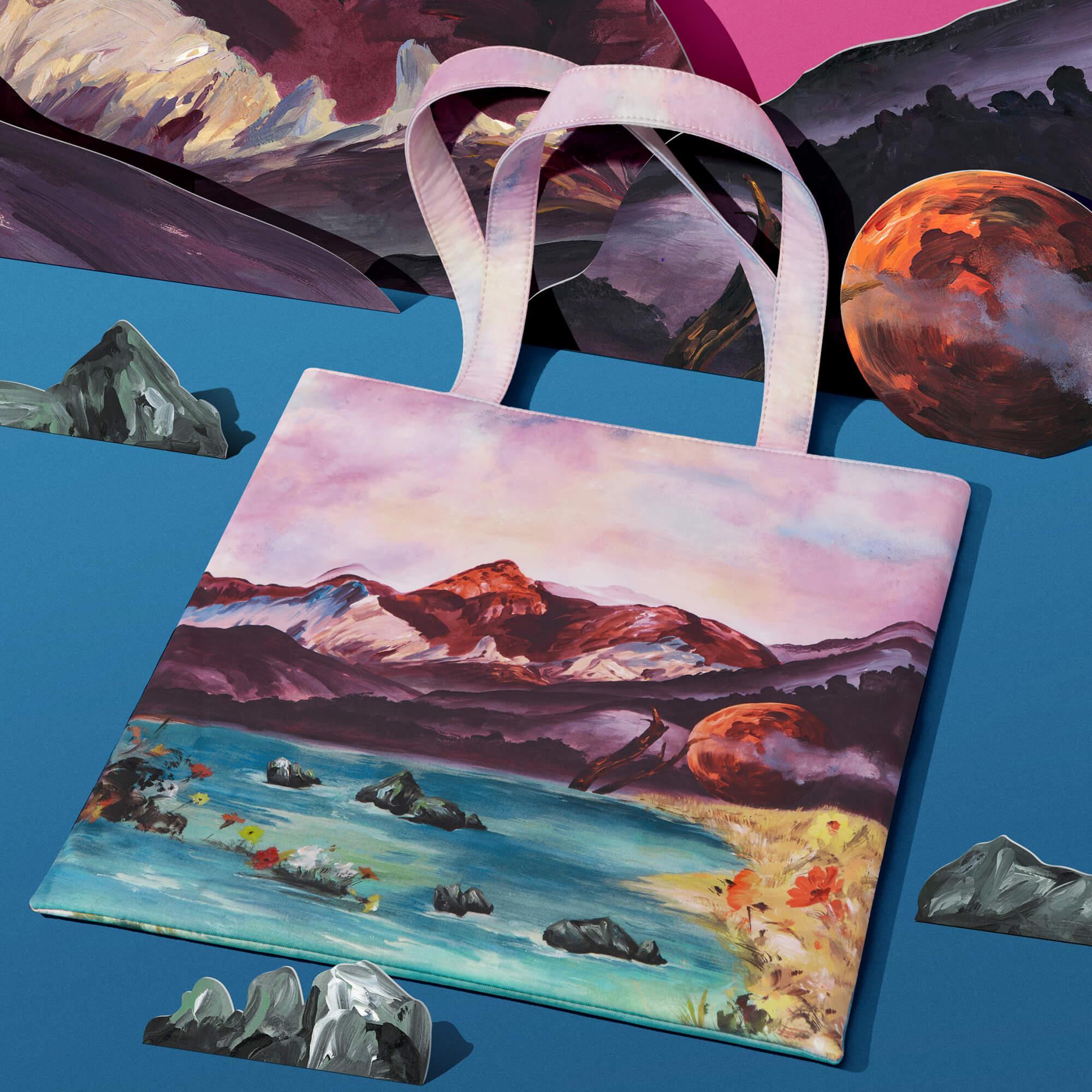 MaH Canvas Tote Bags For Student