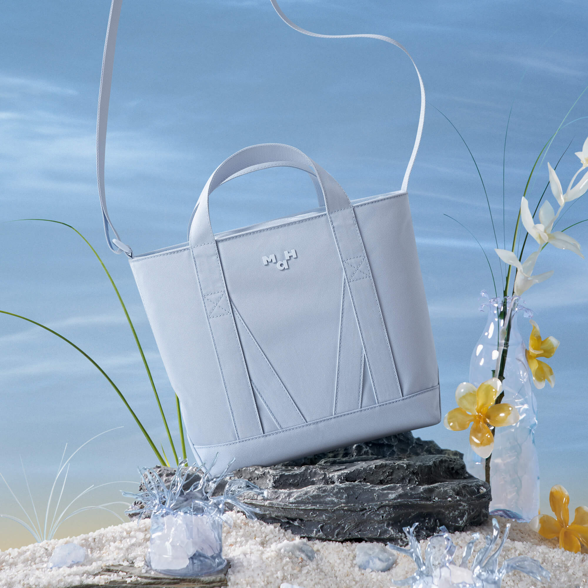 MaH Young Hull Cross - Sac Bandoulière | Cloud Blue