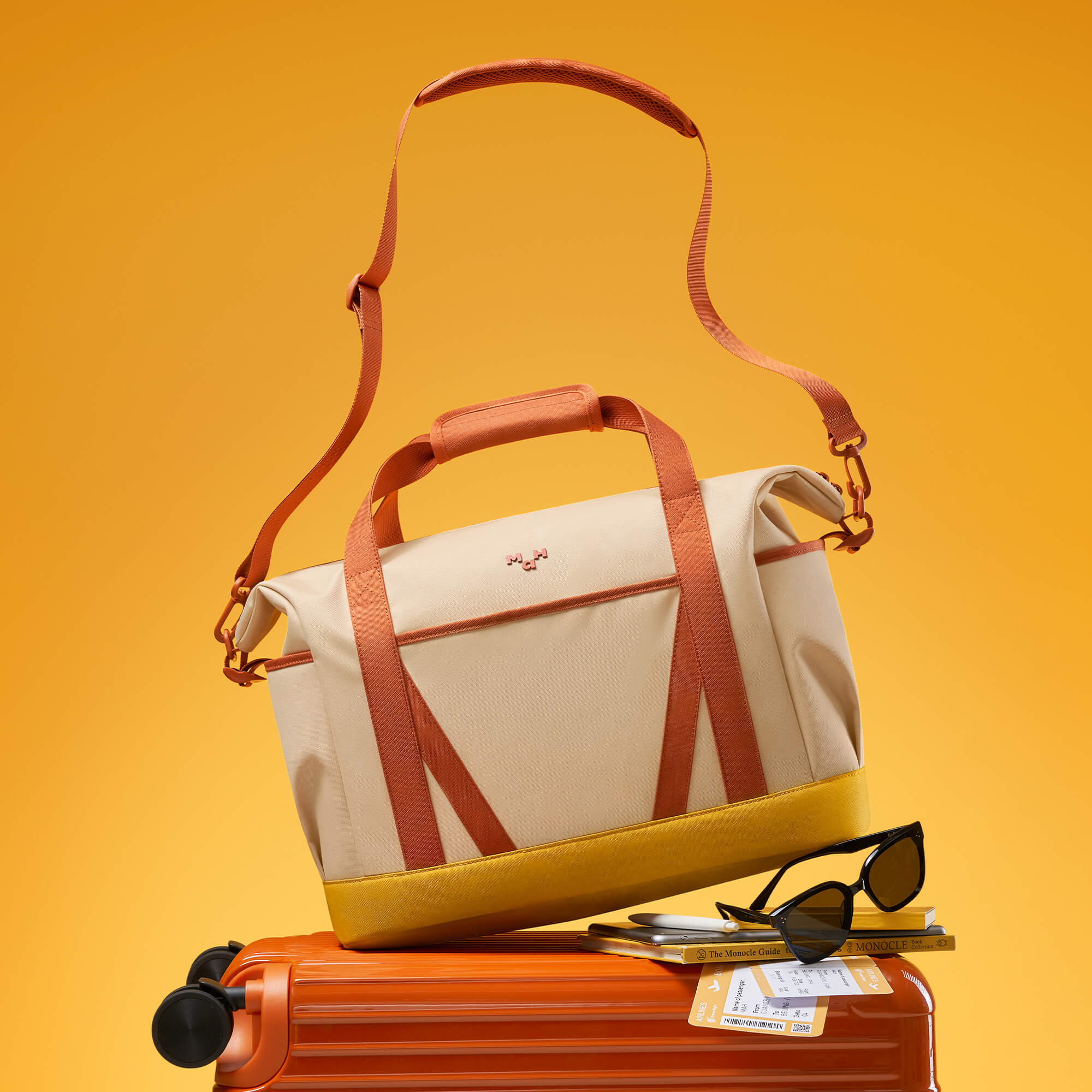 MaH Tour Weekender - Sac de Voyage Jaune Avoine | Classic Color