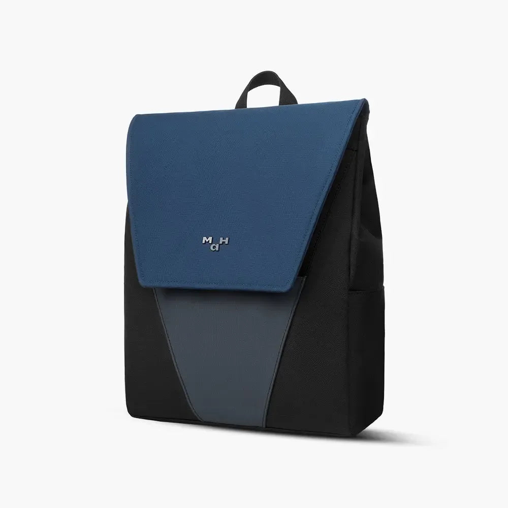 MaH Young Duo - Sac à Dos Bleu Nuit - Noir Gris | Medium