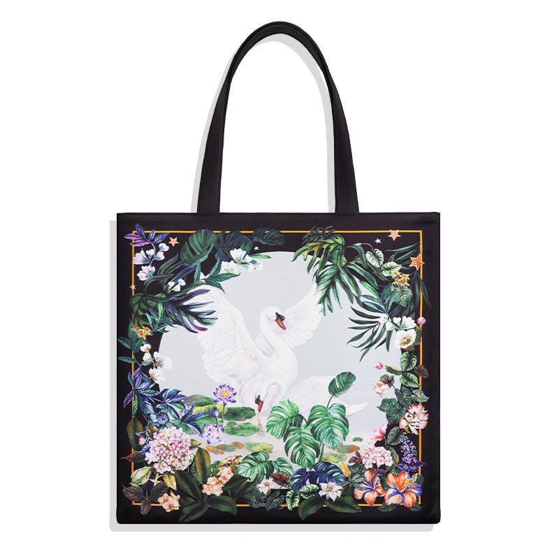 MaH Cabas - Eco Bag - Swan Serenity