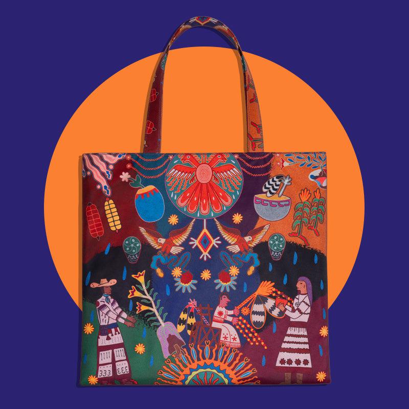 MaH Cabas - Eco Bag - Amerindian Folklore