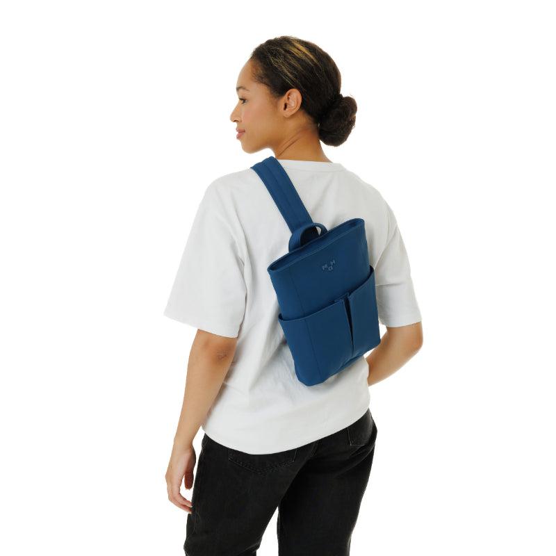 MaH Line - Sling Bag Bleu Nuit | Cuir Vegan