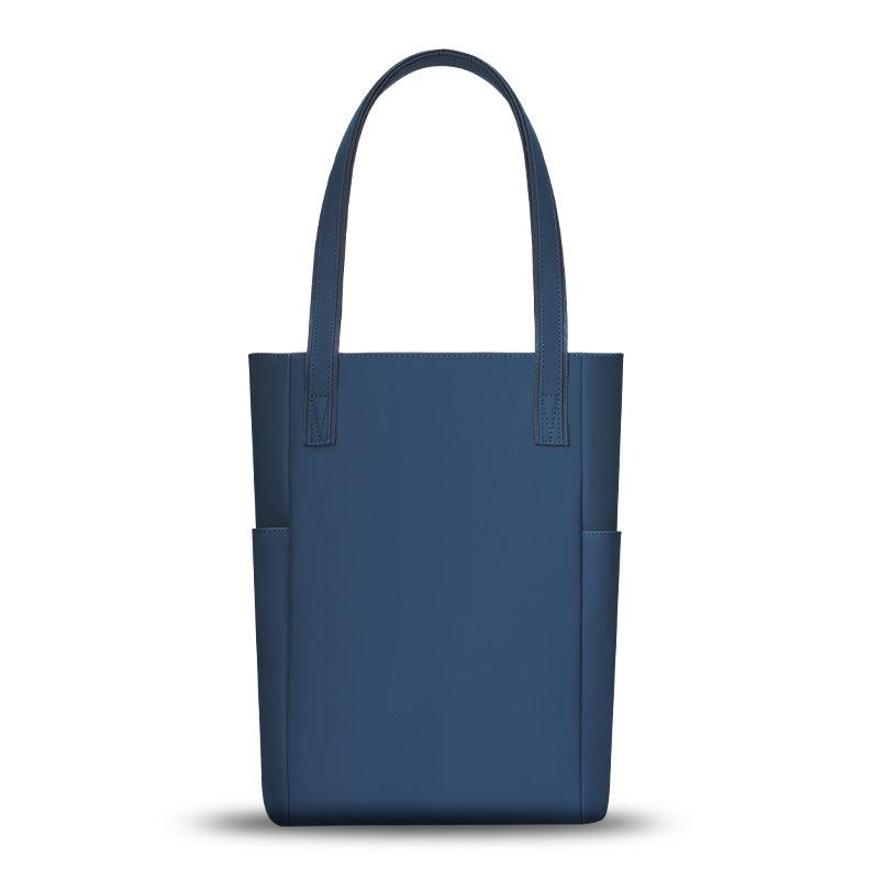 MaH Line - Cabas Bleu Nuit | Cuir Vegan