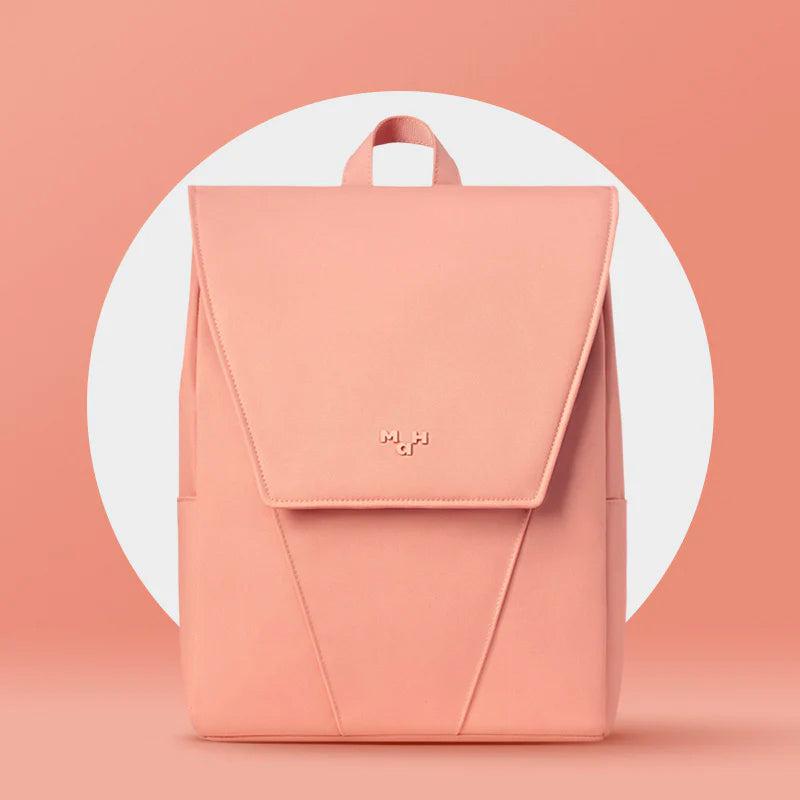 Sac a outlet dos cuir rose