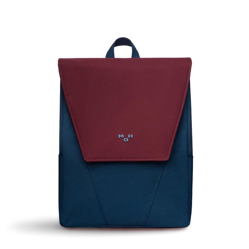 MaH Young Duo - Sac à Dos Bordeaux - Bleu Nuit | Medium