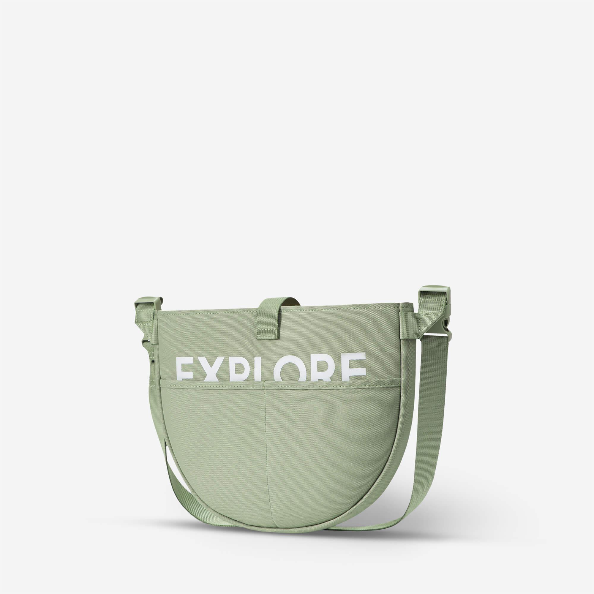 Green Crossbody Flying Discs Bag