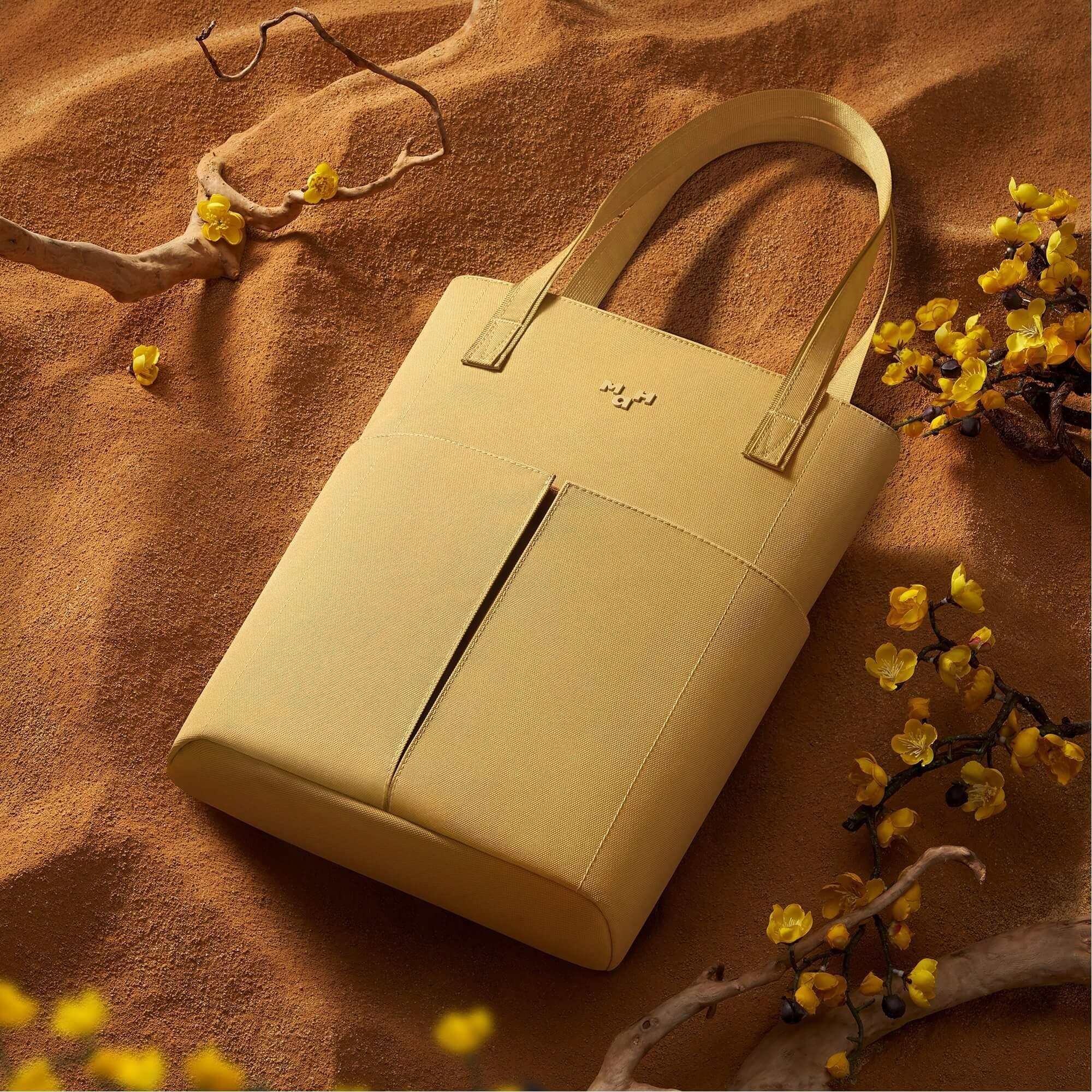 Canvas Tote Bag Yellow