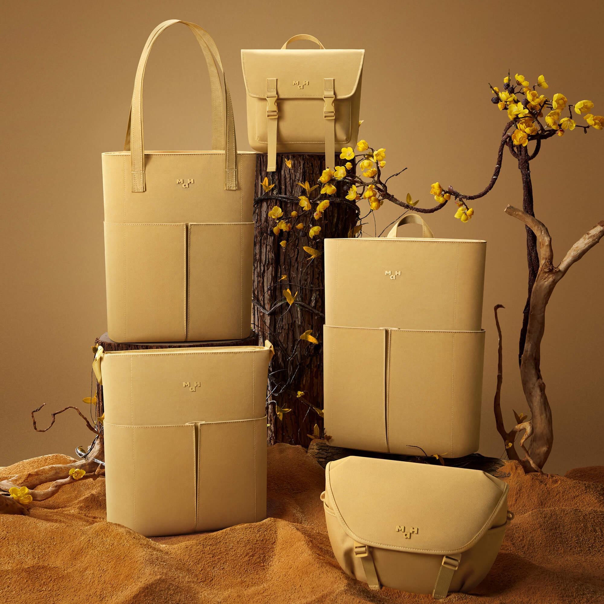 Canvas Tote Bag Yellow